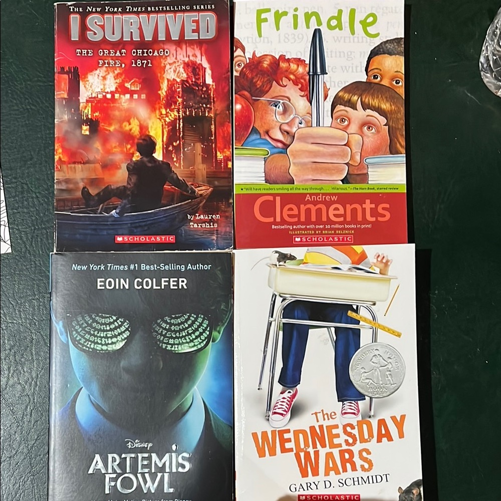 Scholastic Book bundle 4/5th grade level chapter books